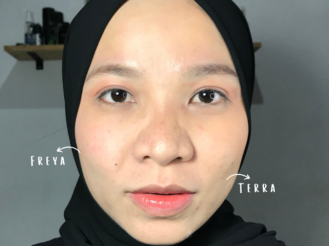review loose powder looke, bedak tabur untuk kulit berminyak, bedak untuk kulit berminyak, holy smooth and blur loose powder, bedak Looke, bedak tabur looke